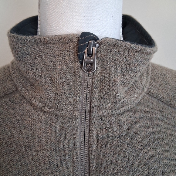 Kuhl Interceptr Fleece Jacket In Oatmeal  Size Medium - Picture 7 of 14